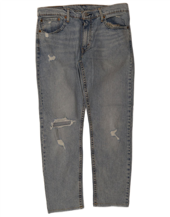 Мужские зауженные зауженные джинсы Levi's 512 W33 L27 синие