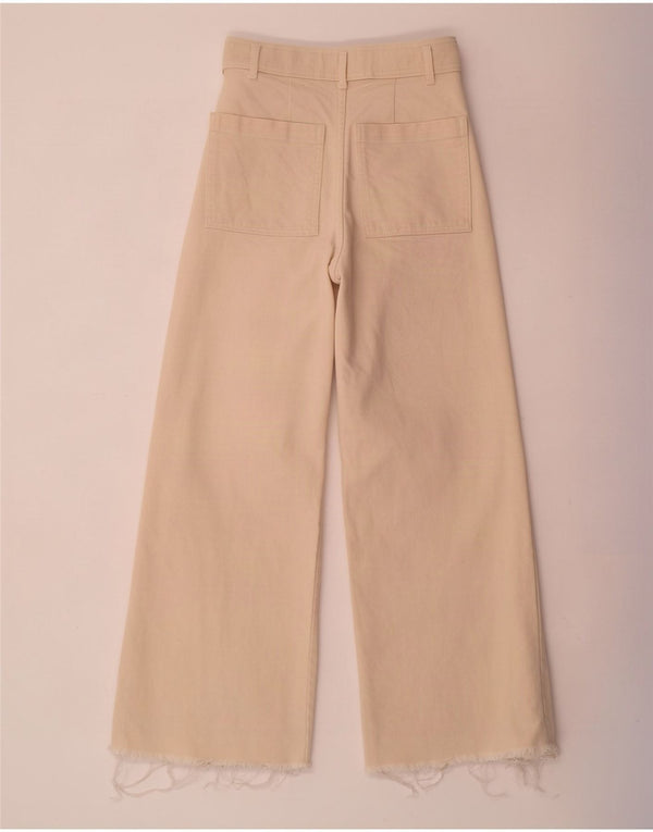 Женские прямые джинсы свободного кроя Zara The Marine EU 34 2XS W24 L27 Бежевые