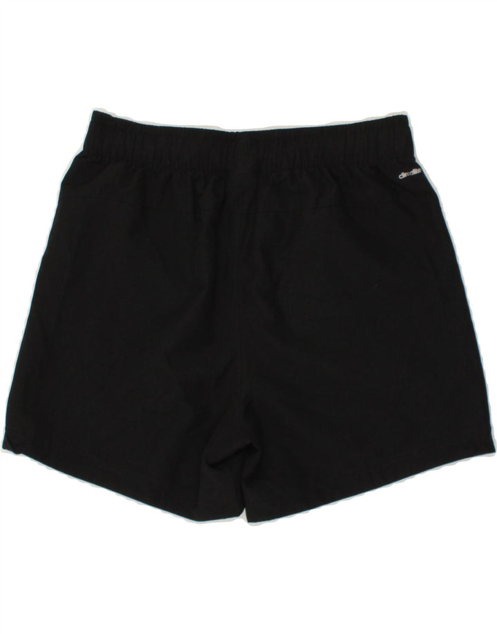 ADIDAS Boys Climalite Sport Shorts 13-14 Years Black Polyester Vintage Adidas and Second-Hand Adidas from Messina Hembry 
