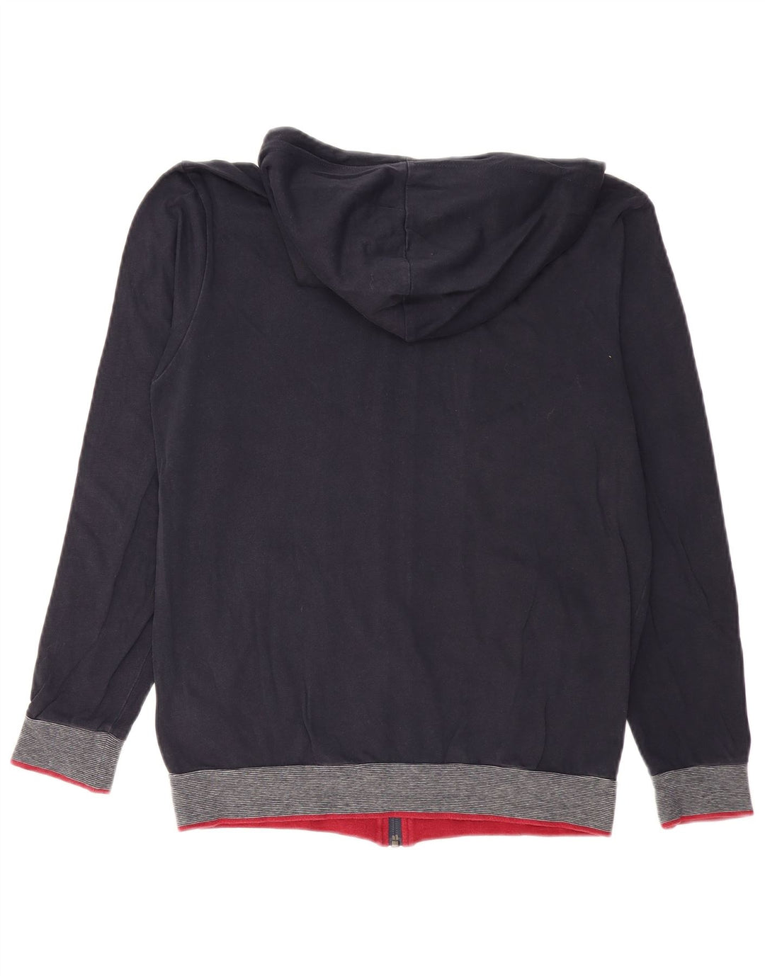 Мужской свитер с капюшоном на молнии HUGO BOSS, маленький, темно-синий, хлопок