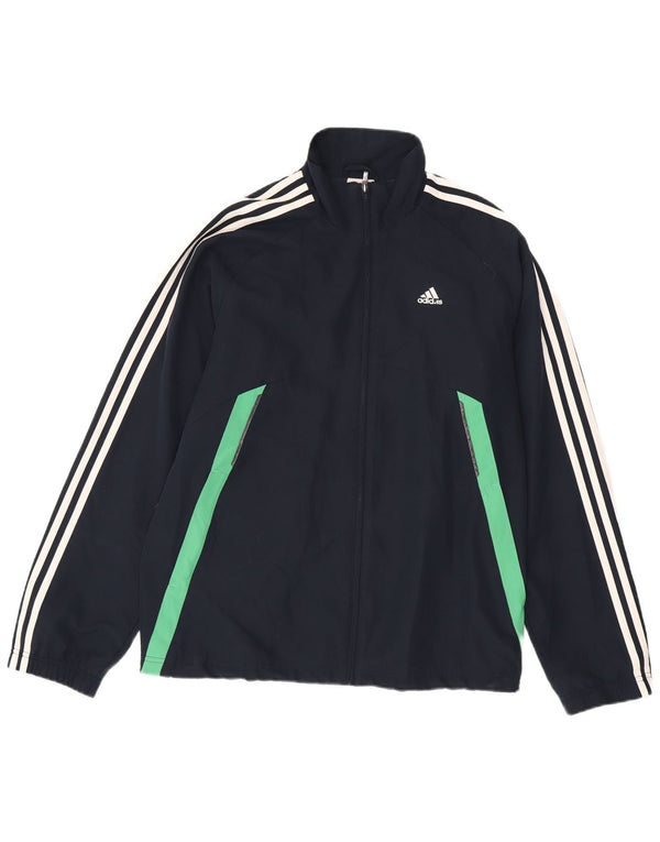 Мужской спортивный костюм Adidas Top Jacket UK 38/40 Medium Navy Blue Colorblock