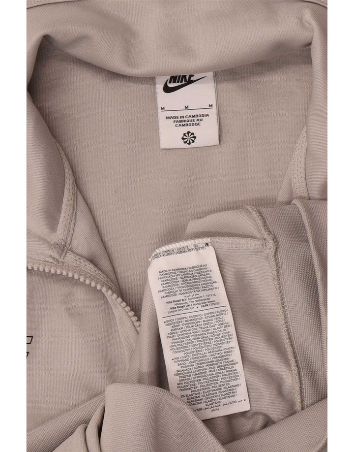 Мужской спортивный костюм Nike, средний серый полиэстер с цветными блоками