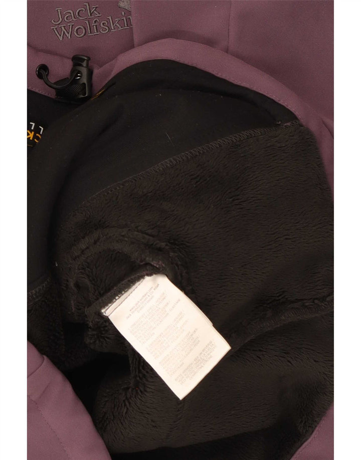Женская ветровка Jack Wolfskin UK 8, маленький фиолетовый полиэстер