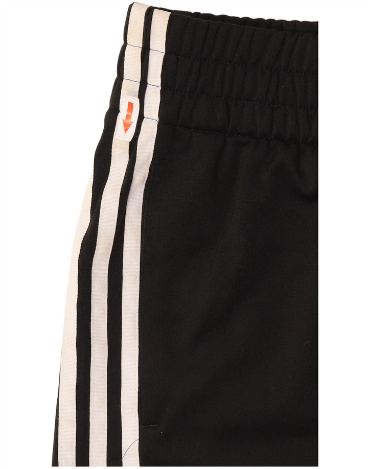Женские спортивные шорты Adidas UK 8, маленькие черные из полиэстера