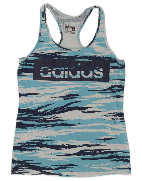 Женский жилет Adidas Climalite Graphic Vest UK 12/14, средний синий камуфляж