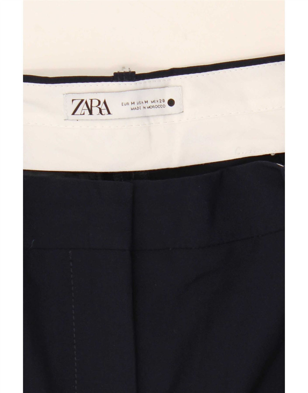Женские брюки чинос Zara Medium W30 L26 Темно-синие