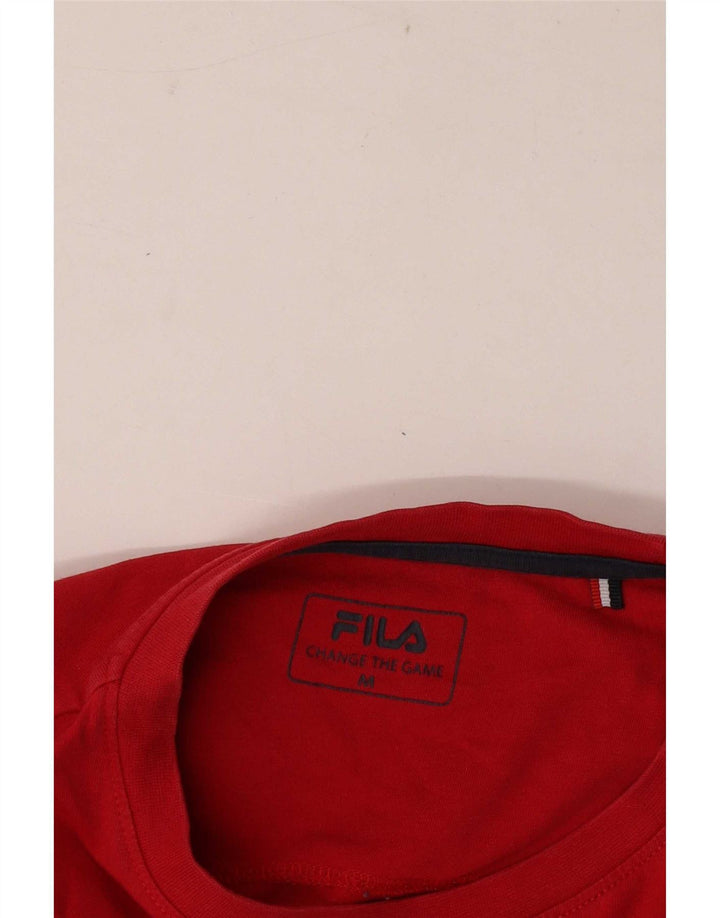 Мужская футболка с рисунком Fila Top Medium разноцветная с цветными блоками