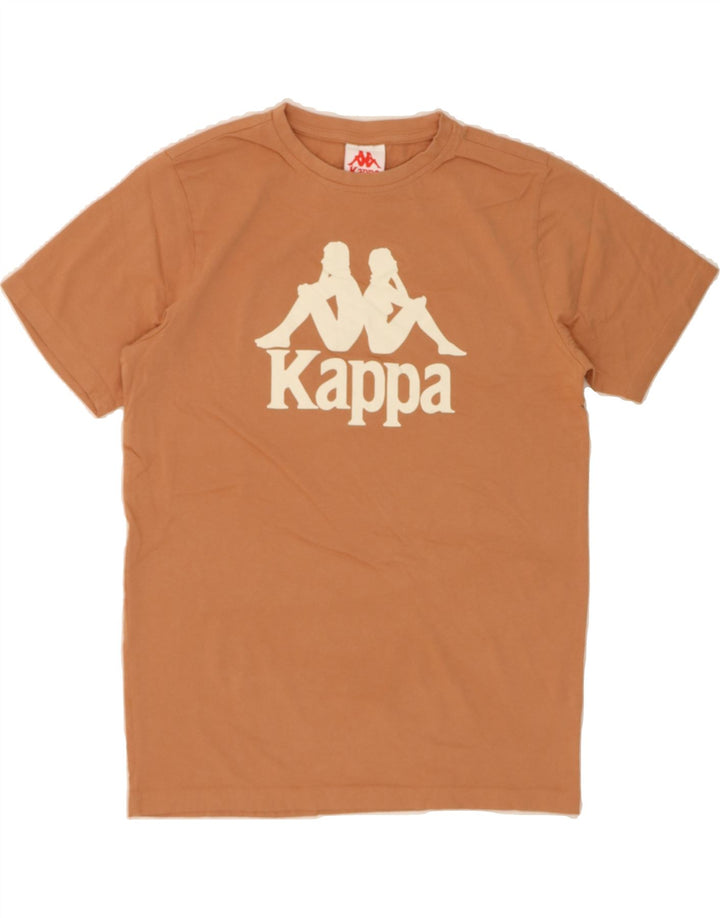 KAPPA Mens Graphic T-Shirt Top Small Pink Cotton Vintage Kappa and Second-Hand Kappa from Messina Hembry 