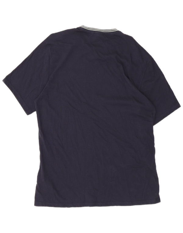 Мужская футболка Barbour Top 2XL Темно-синяя, хлопок
