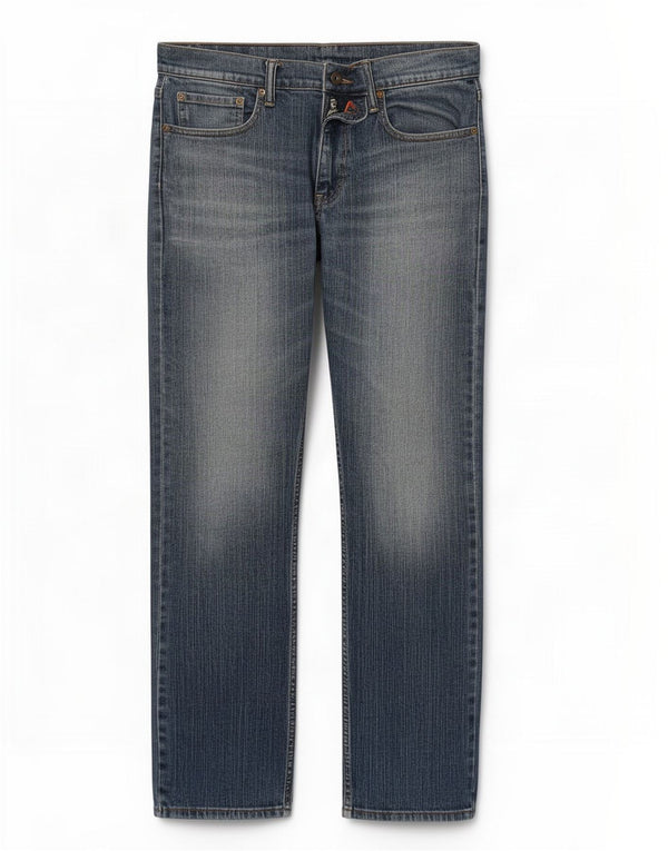 Мужские прямые джинсы Levi's 514 W33 L32 синие, хлопок