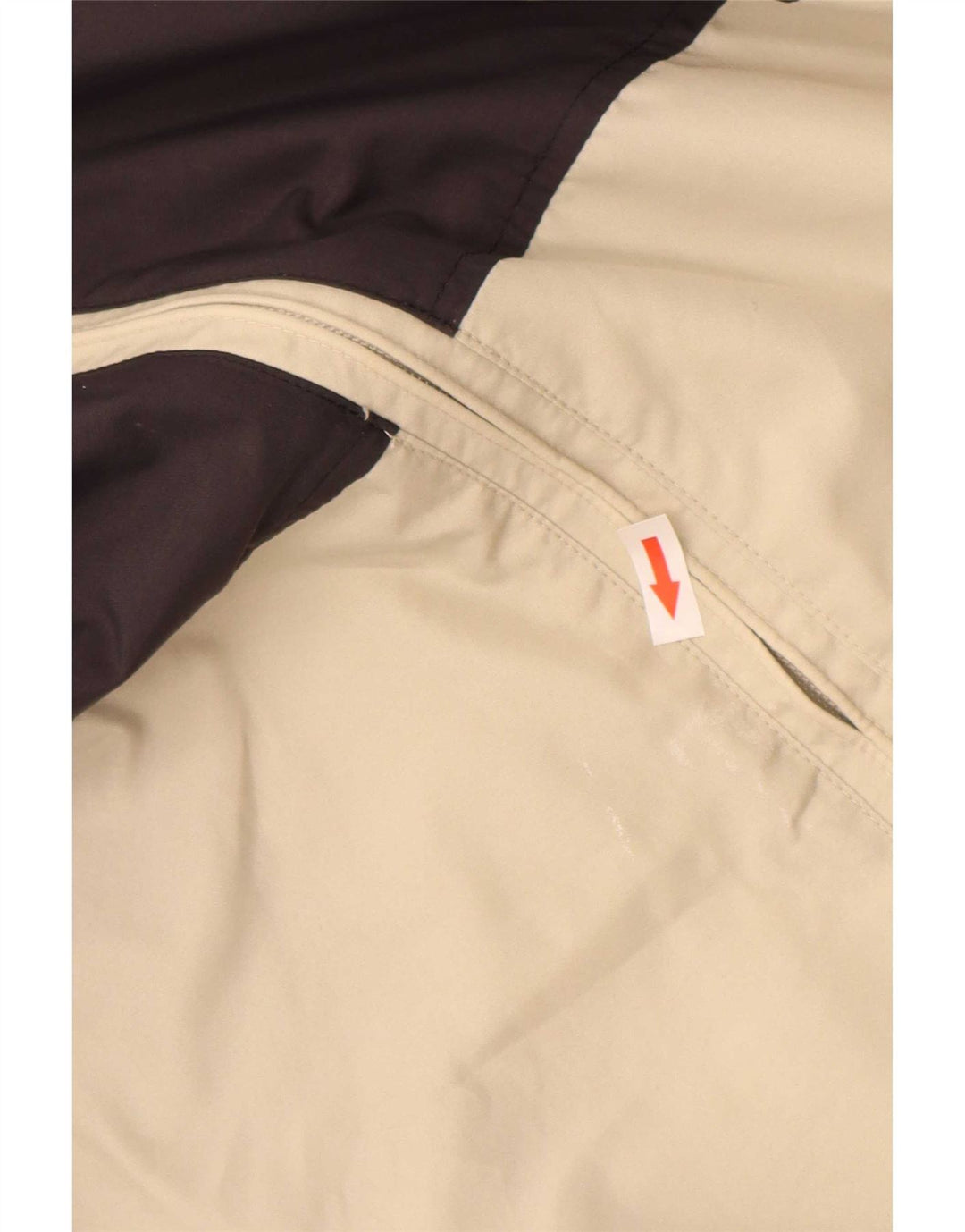 Мужская спортивная куртка Nike XL, черная, полиэстер с цветными блоками, спортивная
