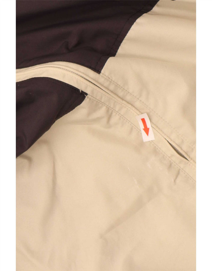 Мужская спортивная куртка Nike XL, черная, полиэстер с цветными блоками, спортивная