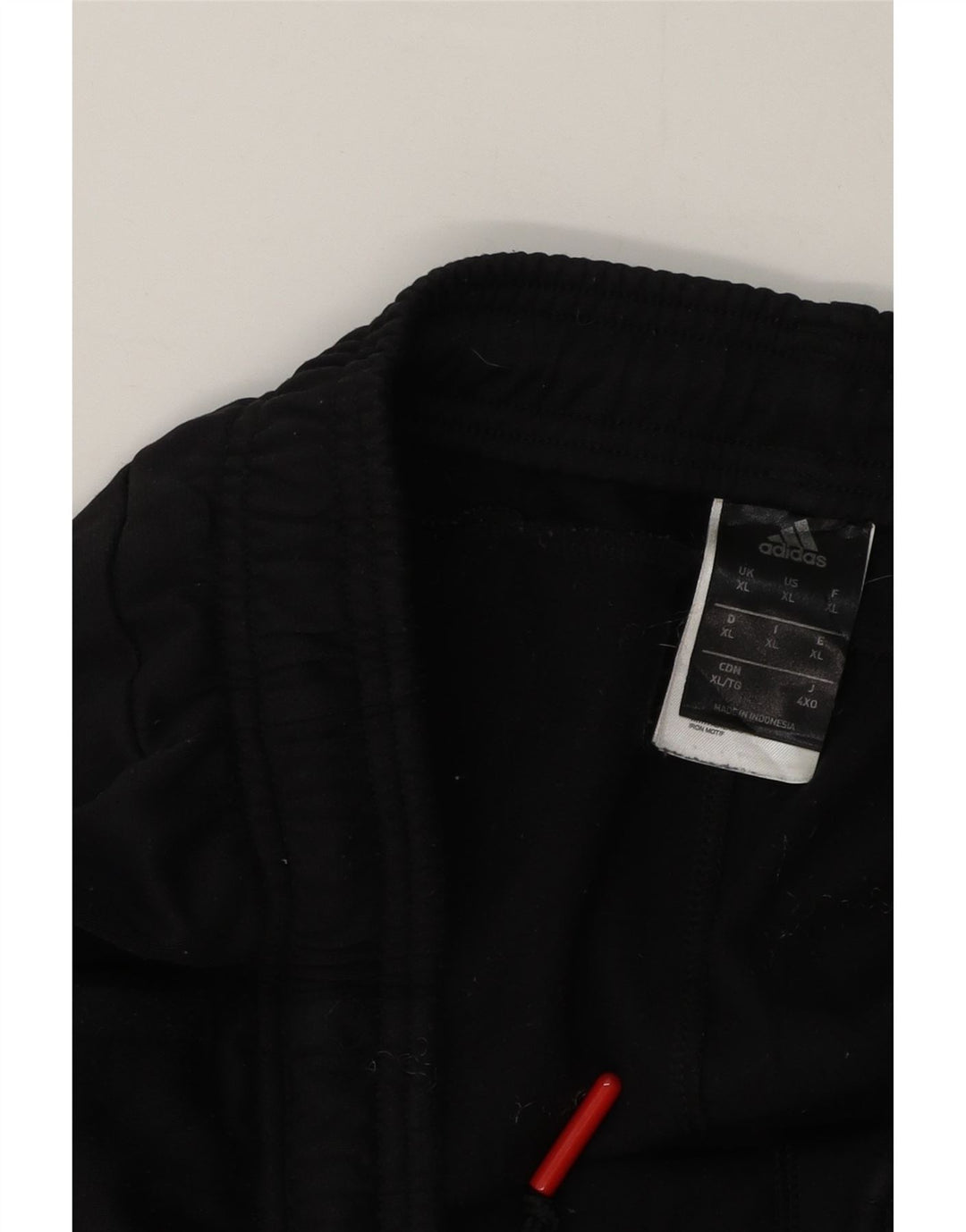 Мужские спортивные брюки Adidas XL черные из полиэстера