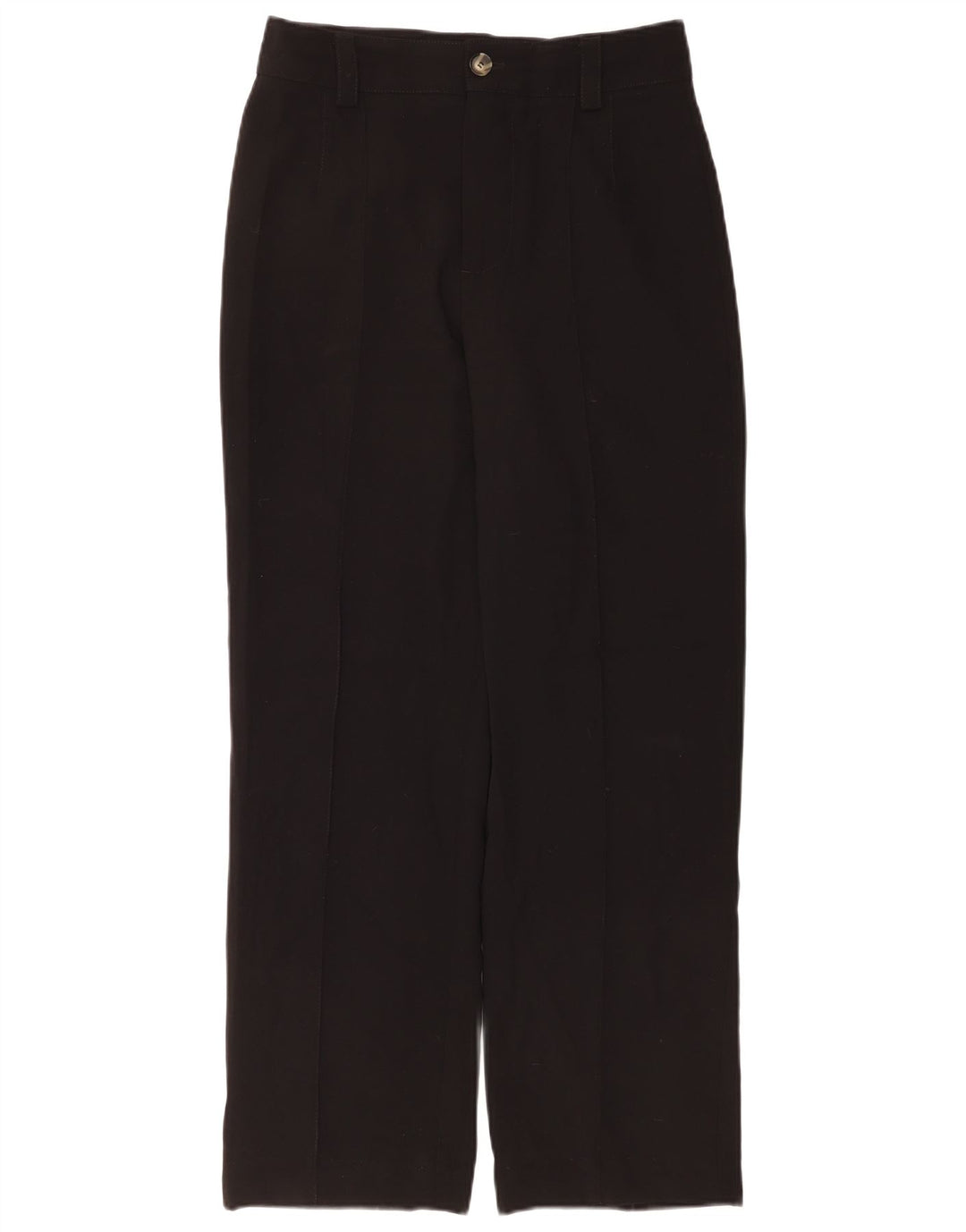 Женские прямые повседневные брюки Zara Medium W28 L30, черные