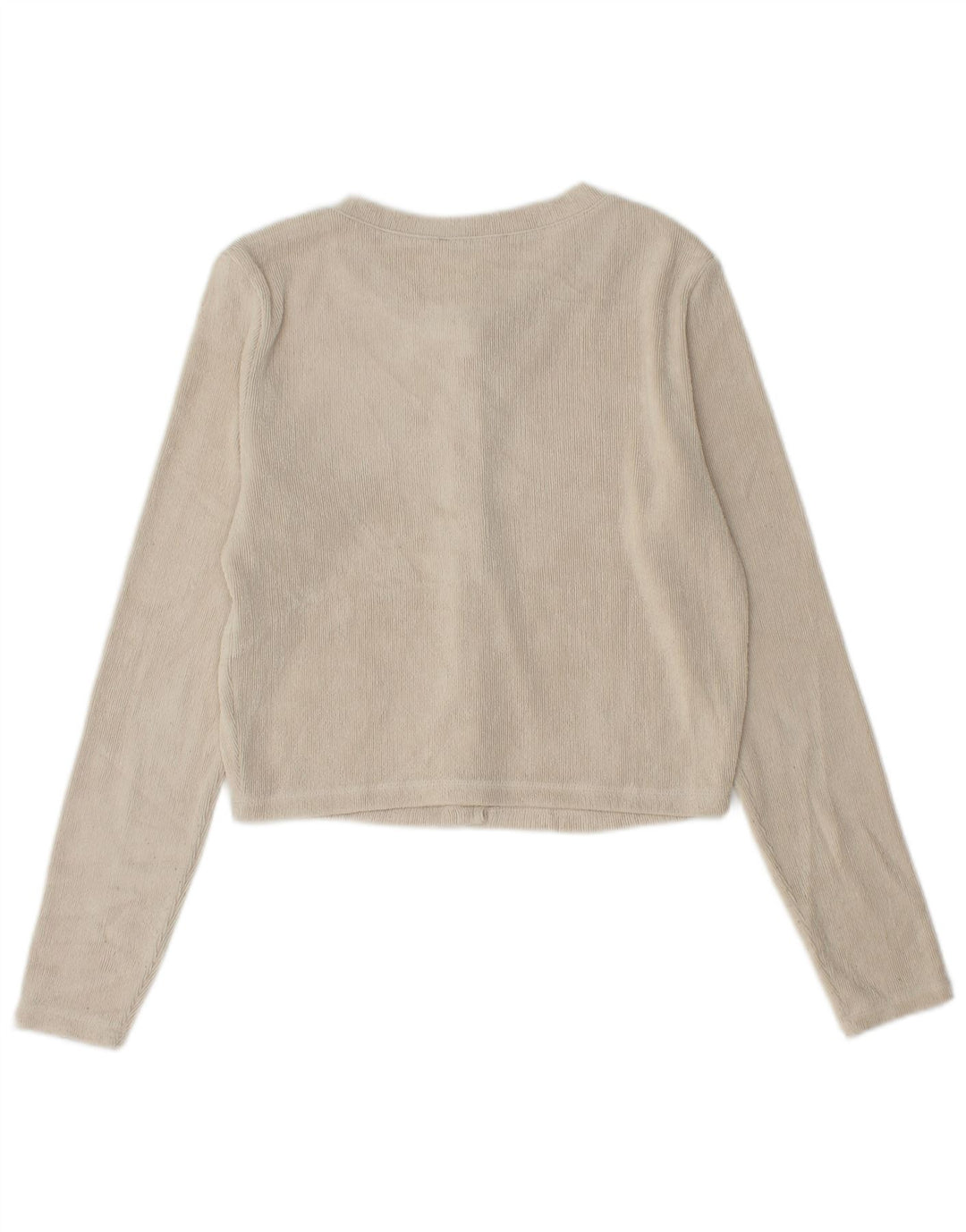 Женский укороченный кардиган Zara UK 12, средний бежевый