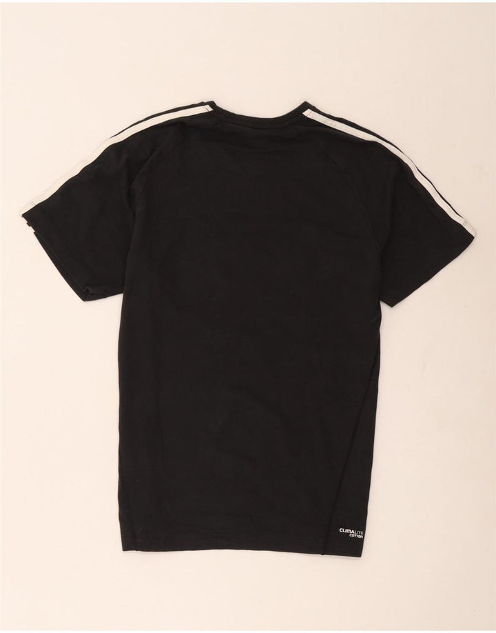 Мужская футболка Adidas Climalite Top Medium Black Cotton