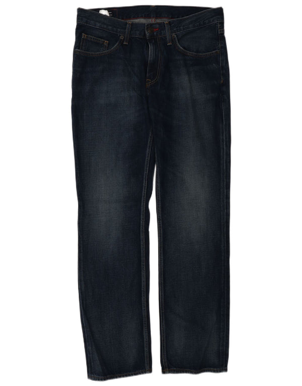 Мужские прямые джинсы Tommy Hilfiger Mercer Regular Fit W34 L32 темно-синие