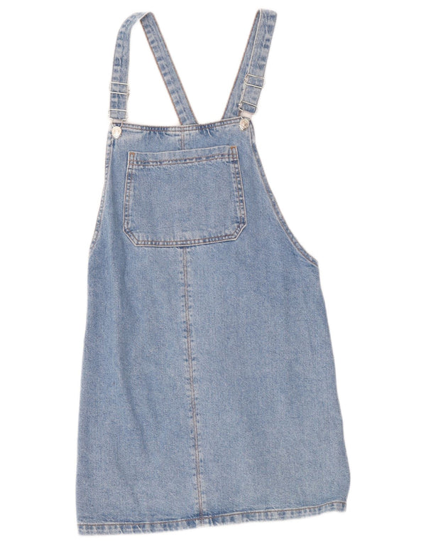Женское комбинезон Topshop UK 12, хлопок среднего синего цвета