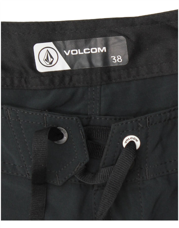 Мужские шорты для плавания Volcom XL, черный полиэстер