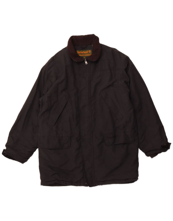 Мужская ветровка свободного покроя TIMBERLAND UK 36, маленькая, черный нейлон