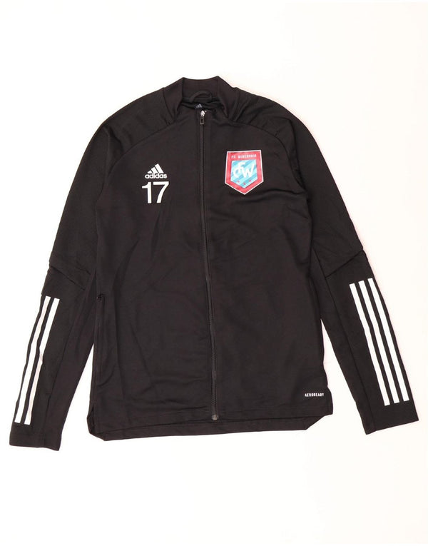 Женский спортивный костюм ADIDAS Wisconsin Graphic Top Jacket UK 8/10, маленький черный