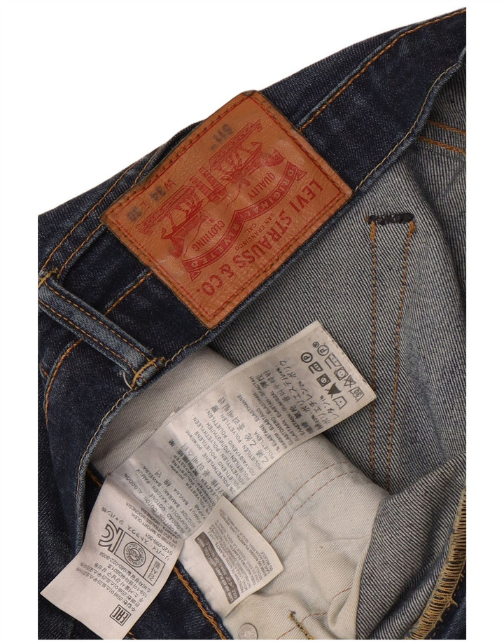 Мужские джинсы Levi's Slim 511 W34 L30 синие, хлопок