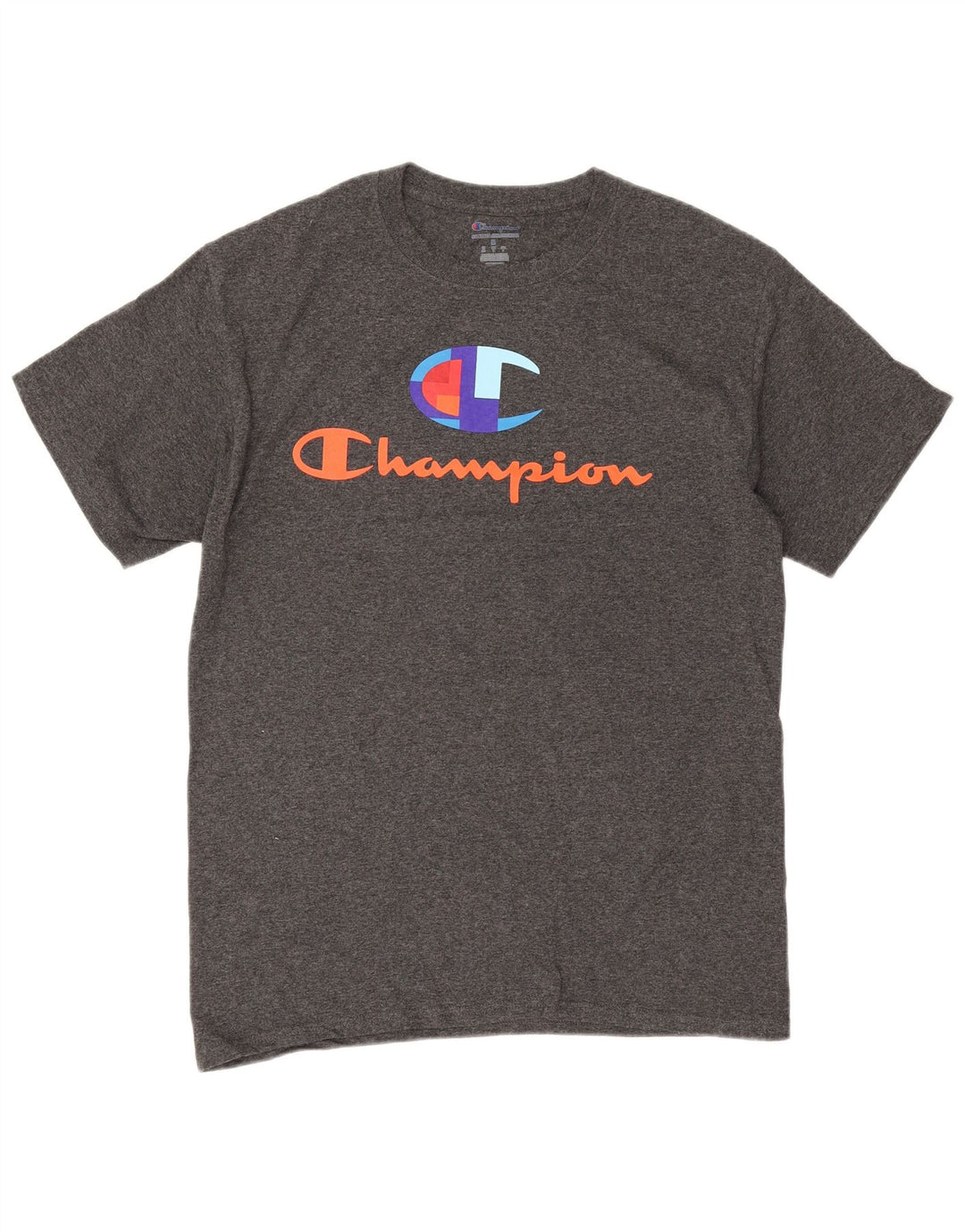 Мужская футболка с рисунком Champion, средний серый цвет