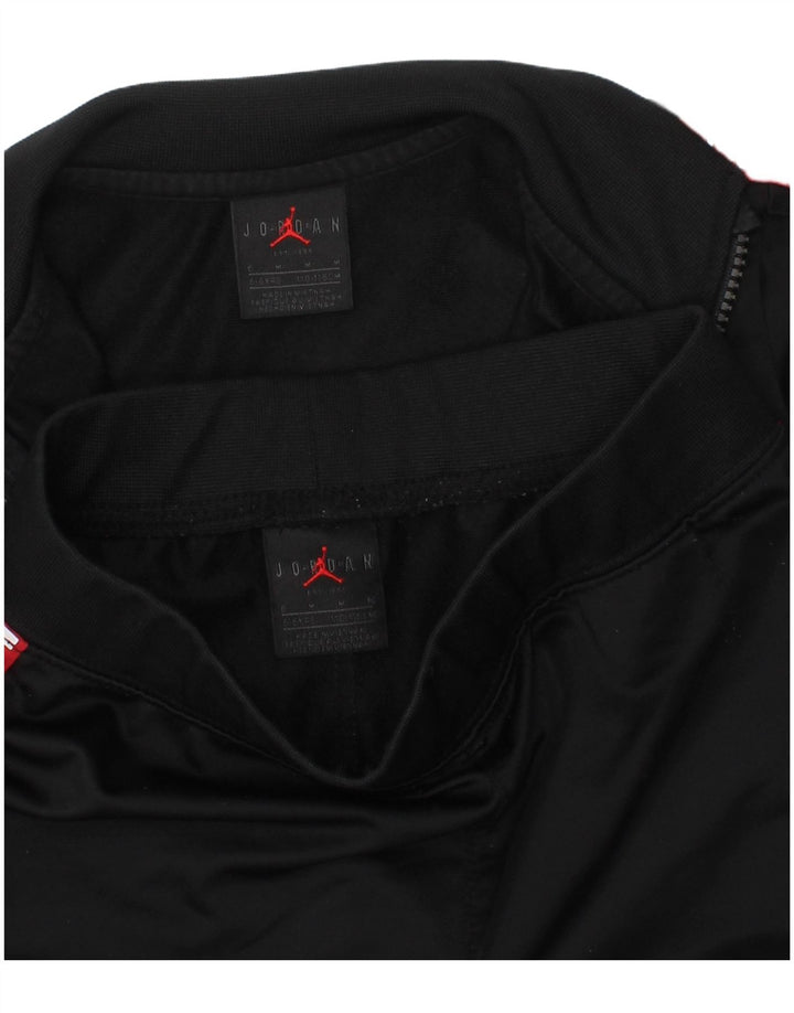 Полный спортивный костюм Jordan для мальчиков с графикой, 5–6 лет, черный полиэстер с цветными блоками