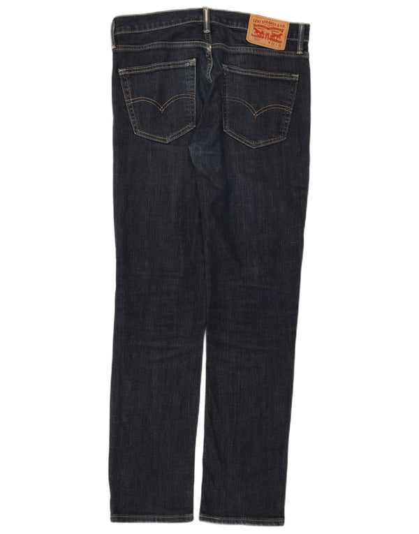 Мужские джинсы Levi's 511 Slim W31 L32 Темно-синие, хлопок