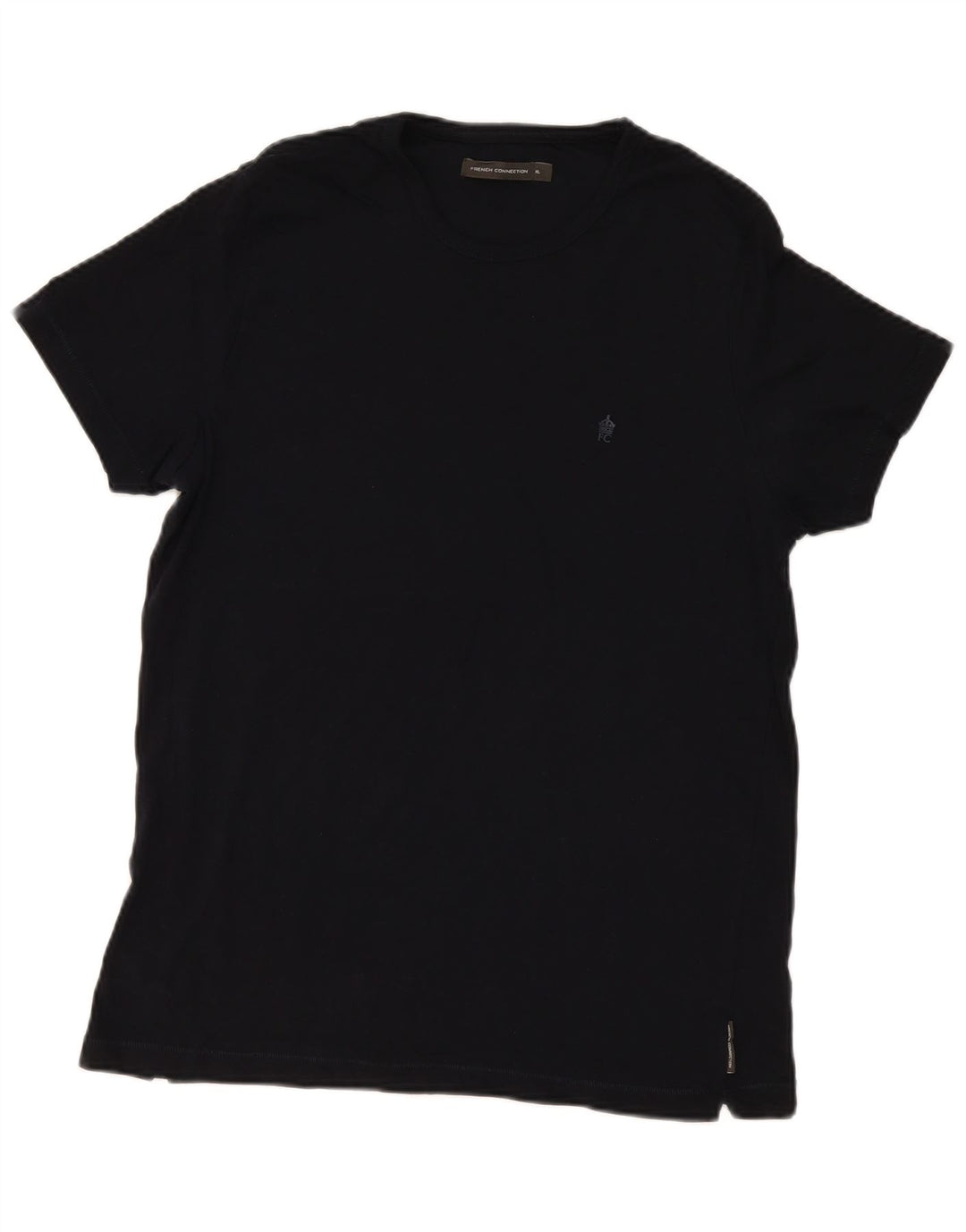 Мужская футболка French Connection Top XL, черный хлопок