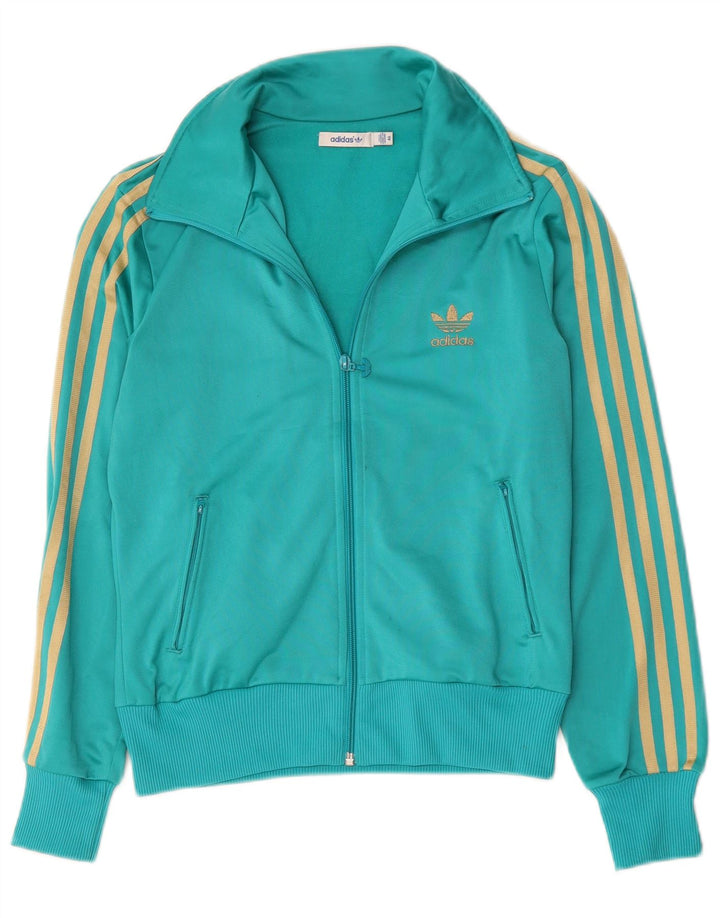 Adidas Женский спортивный костюм с графическим рисунком IT 46 Средний зеленый полиэстер