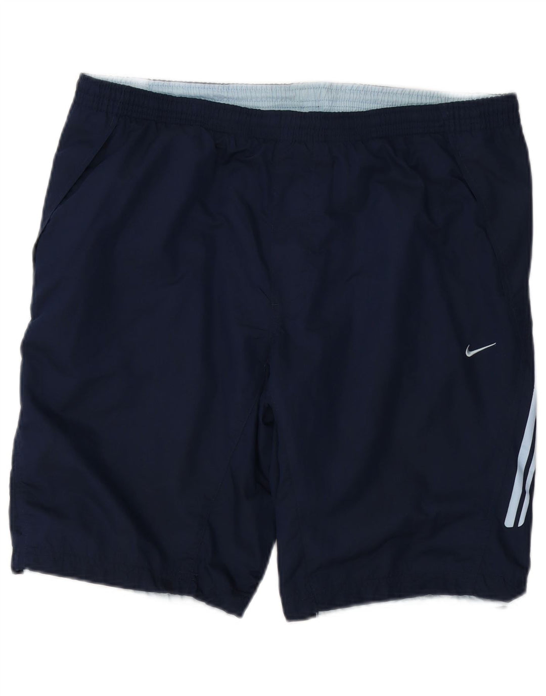 Мужские спортивные шорты NIKE, большие темно-синие, полиэстер