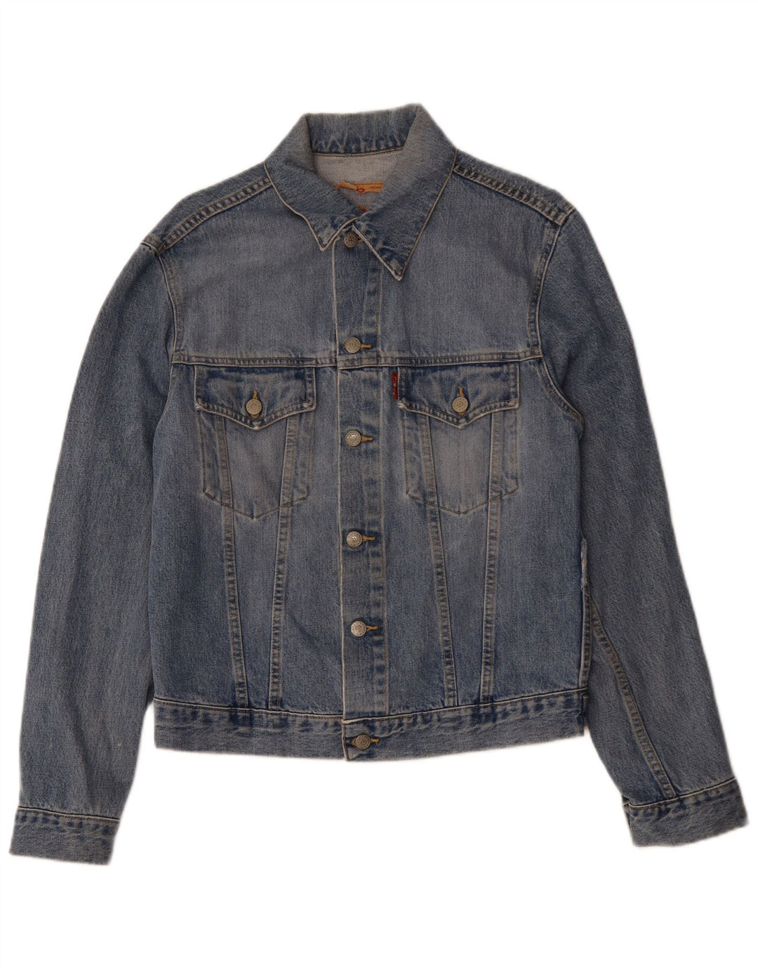 Мужская джинсовая куртка LEVI'S UK 38 Средний Синий Хлопок