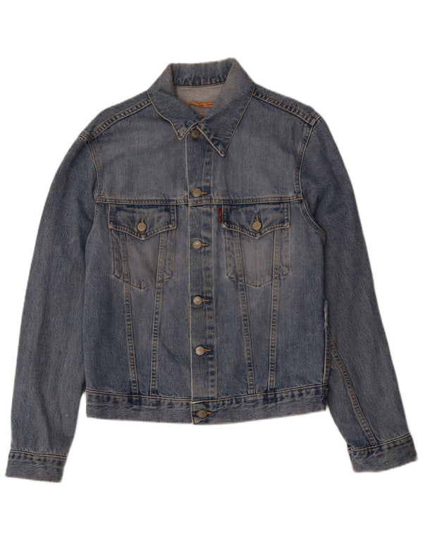 Мужская джинсовая куртка LEVI'S UK 38 Средний Синий Хлопок