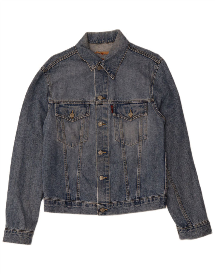 Мужская джинсовая куртка LEVI'S UK 38 Средний Синий Хлопок