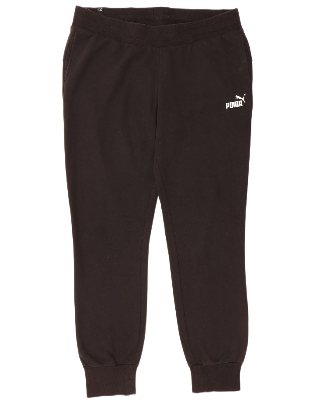 Женские спортивные брюки PUMA Joggers UK 16, большие черные хлопковые