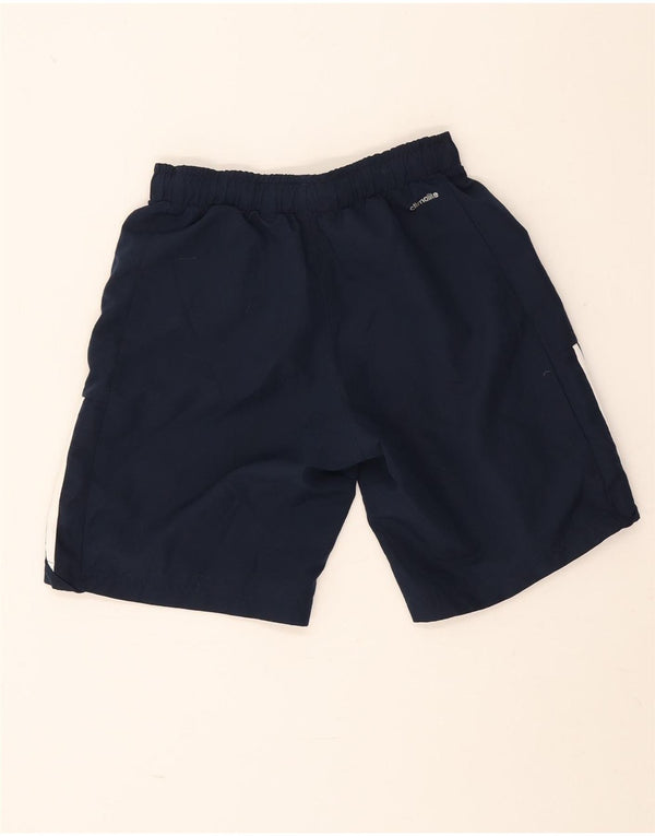Мужские спортивные шорты Adidas Climalite, маленькие, темно-синие, полиэстер