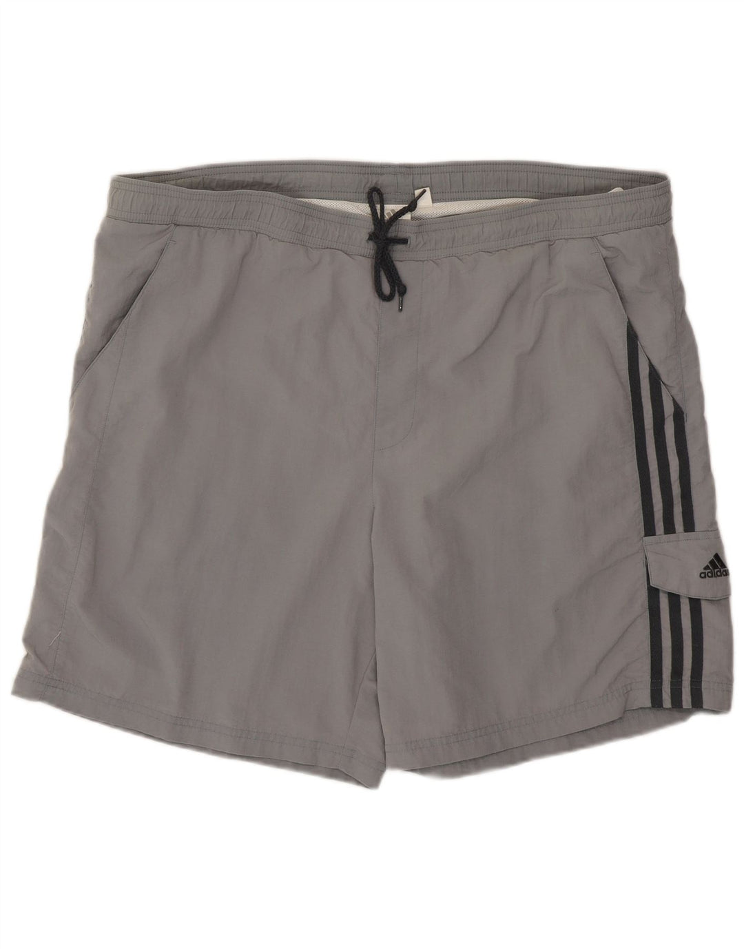 Мужские шорты для плавания Adidas, большие серые, полиамид