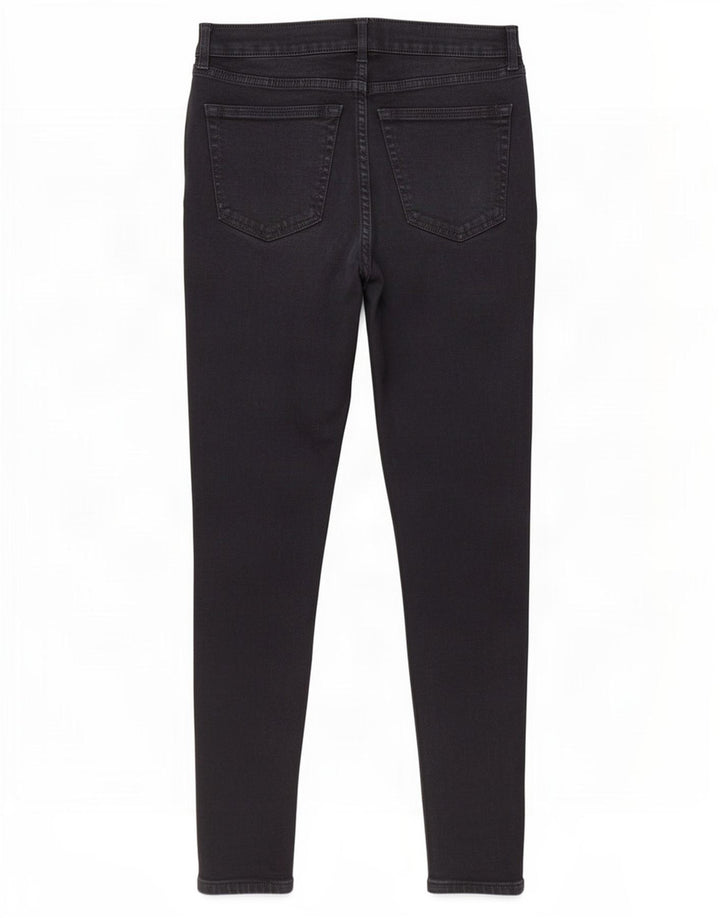 Женские джинсы скинни Topshop W30 L27, черный эластан