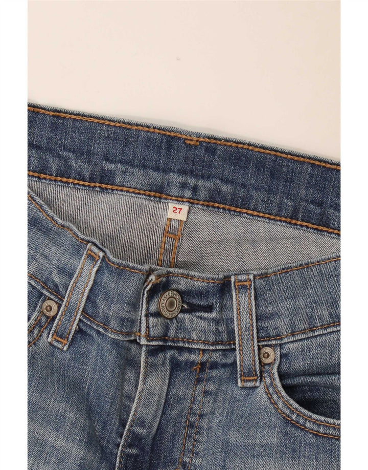 Женские джинсовые шорты Levi's W27, маленькие синие, хлопок