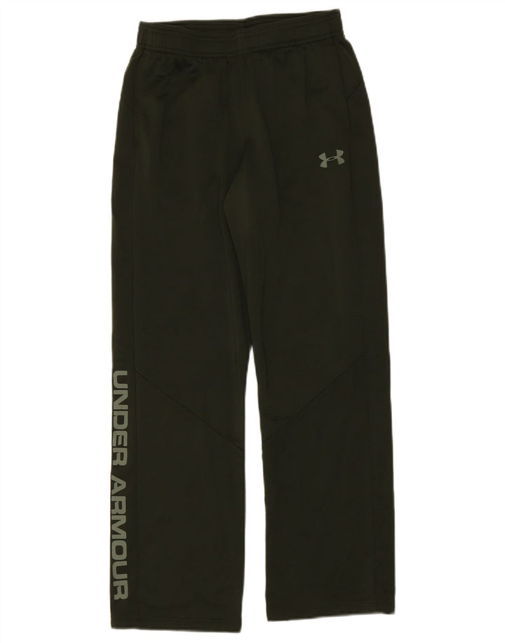 Спортивные брюки с графическим рисунком для мальчиков Under Armour, 9–10 лет, средний хаки