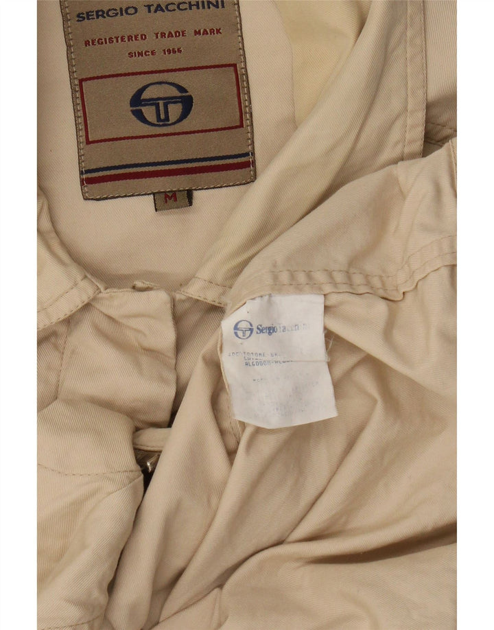Женская универсальная куртка Sergio Tacchini UK 14, средний бежевый хлопок