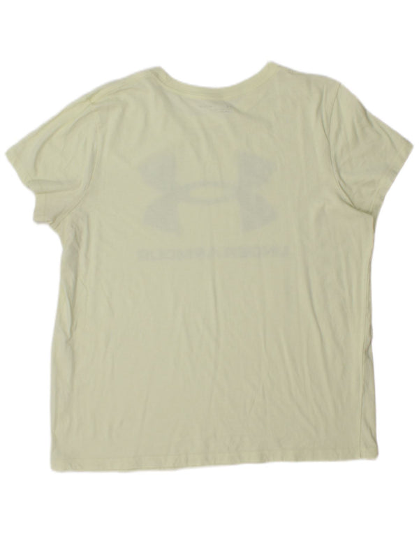 Женская футболка с рисунком Under Armour Top UK 18 XL, зеленая