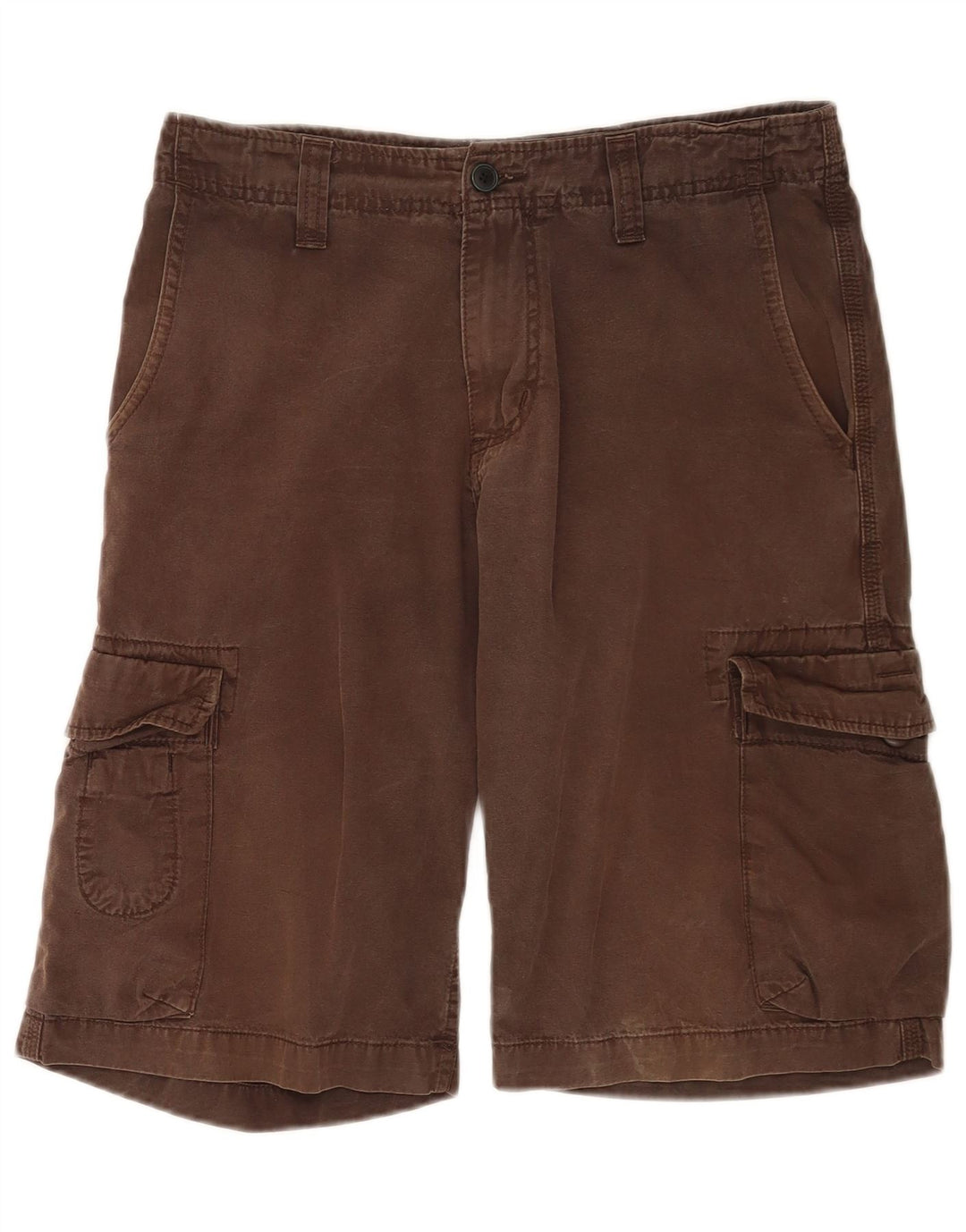 Мужские шорты-бермуды Carhartt W30 среднего коричневого цвета, хлопок