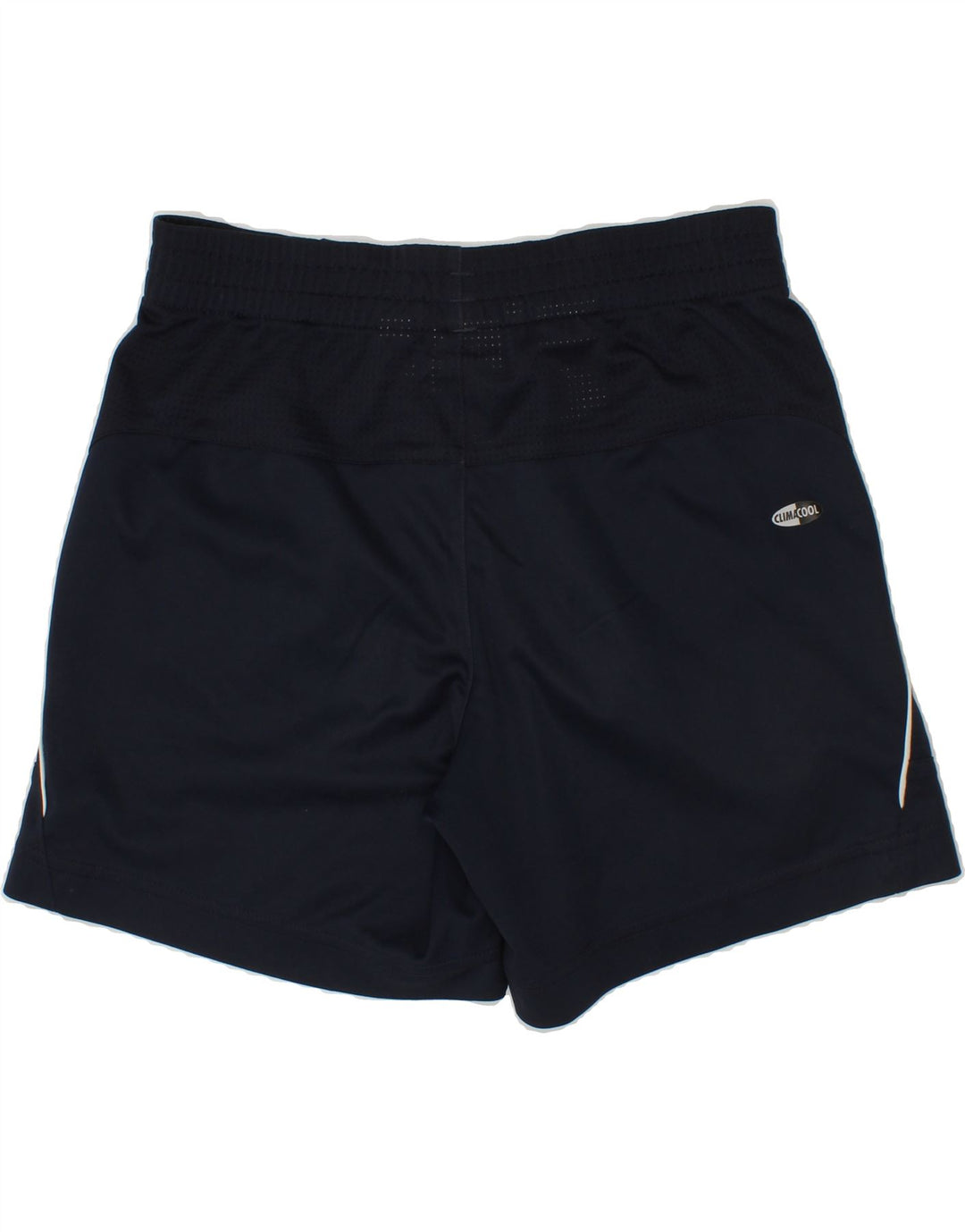 ADIDAS Boys Clima 365 Sport Shorts 7-8 Years Navy Blue Polyester Vintage Adidas and Second-Hand Adidas from Messina Hembry 