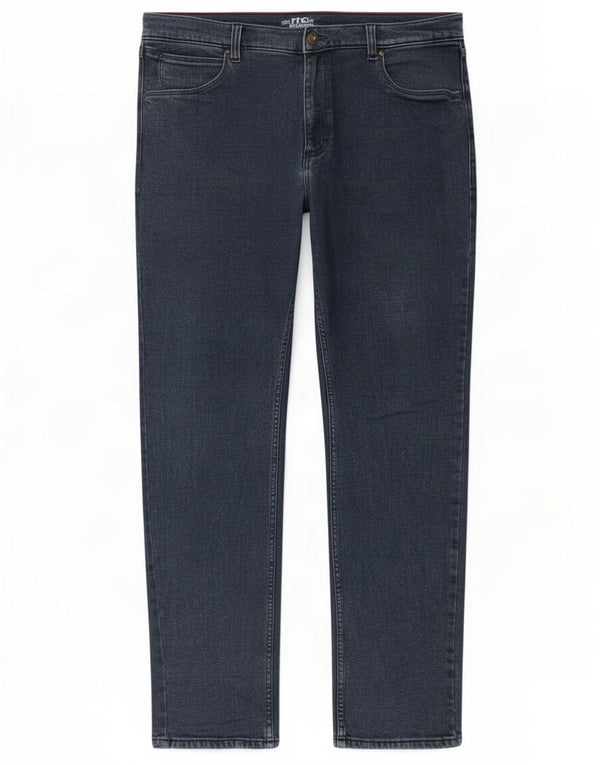 Мужские прямые джинсы Wrangler W40 L34 синие, хлопок