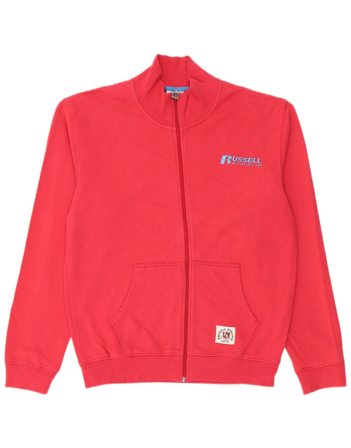 Мужская спортивная куртка Russell Athletic, маленькая красная хлопковая куртка