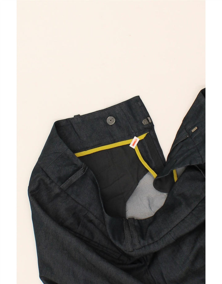 MOSSIMO Womens Stretch Casual Trousers US 12 Large W34 L32 Navy Blue Vintage Mossimo and Second-Hand Mossimo from Messina Hembry 