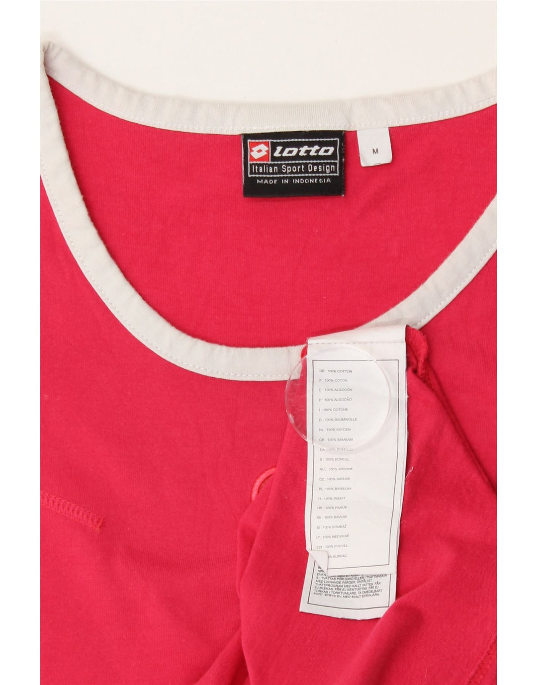 Женский жилет Lotto UK 12, хлопок среднего розового цвета