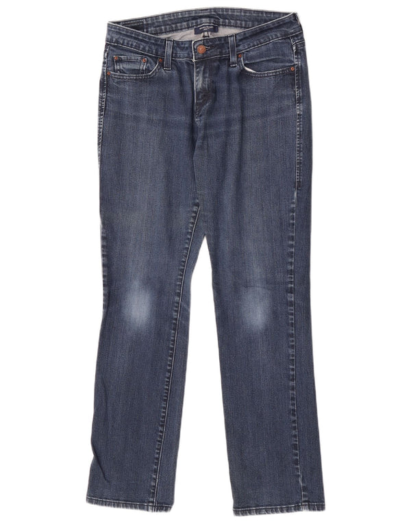 Levi's Womens 552 Mid Rise Straight Jeans US 6 Medium W28 L28 Blue Cotton